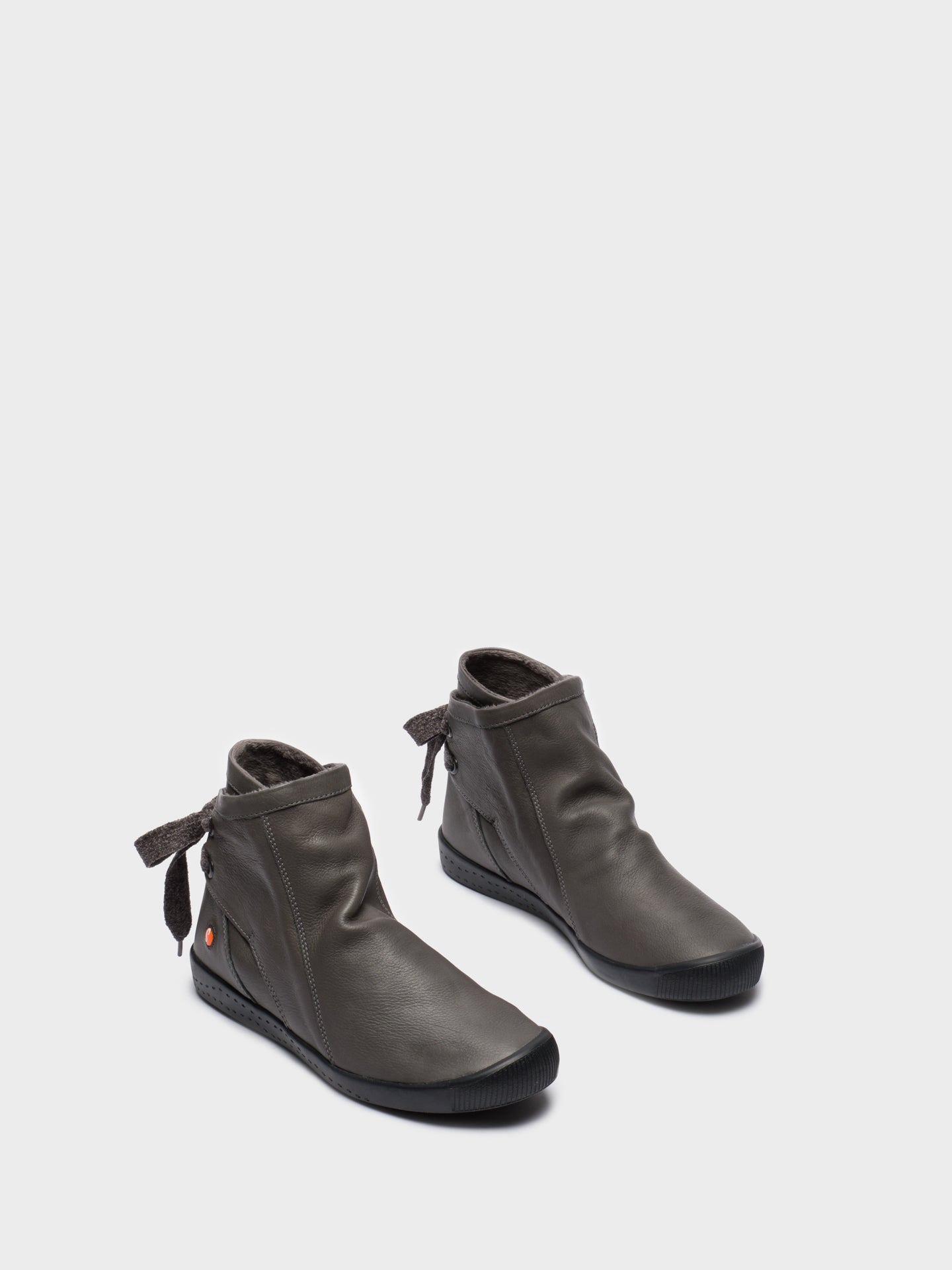 Softinos Gray Sock Ankle Boots